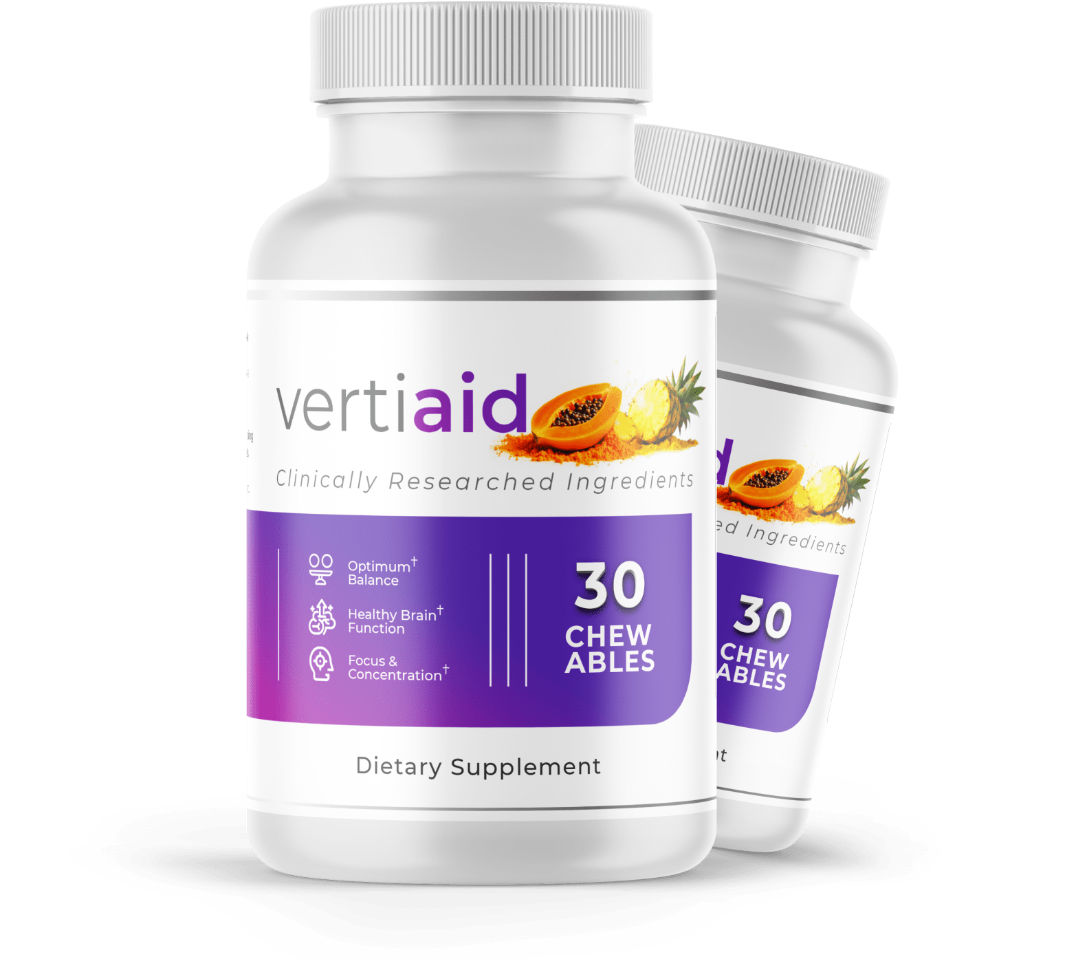 Vertiaid balance support bottles